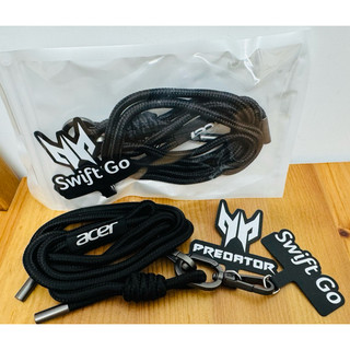全新正品 Acer Swift go Predator掠奪者 手機掛繩夾片 黑色
