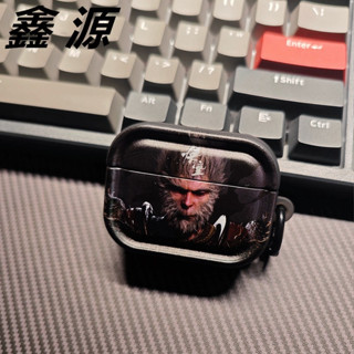 ins高階 AirPods 噴油高畫質 悟空黑 AirPods Pro1/2AirPods2 /AirPo新三代