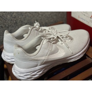 NIKE REVOLUTION 6 NN 男輕量透氣避震慢跑鞋 -白-DC3728102