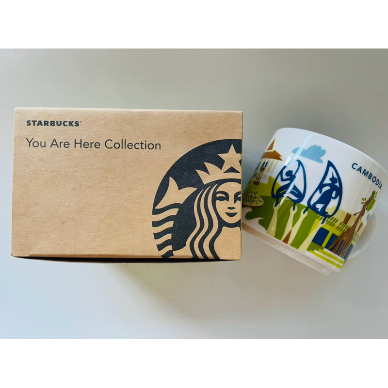 全新-Starbucks星巴克城市杯-柬埔寨限定馬克杯
