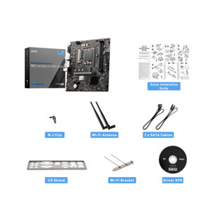 現貨附無線網路天線微星MSI PRO H610M - G WIFI DDR4 INTEL LGA 1700 架構