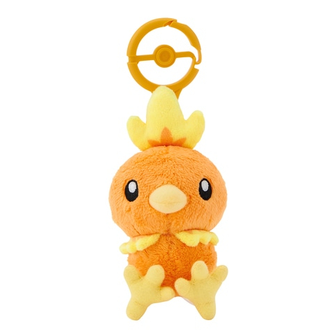 [Hina日本代購] 現貨秒發 當日出貨 日本 寶可夢 Pokémon 帶登山扣娃娃吊飾系列 火稚雞 御三家 吊飾 娃娃