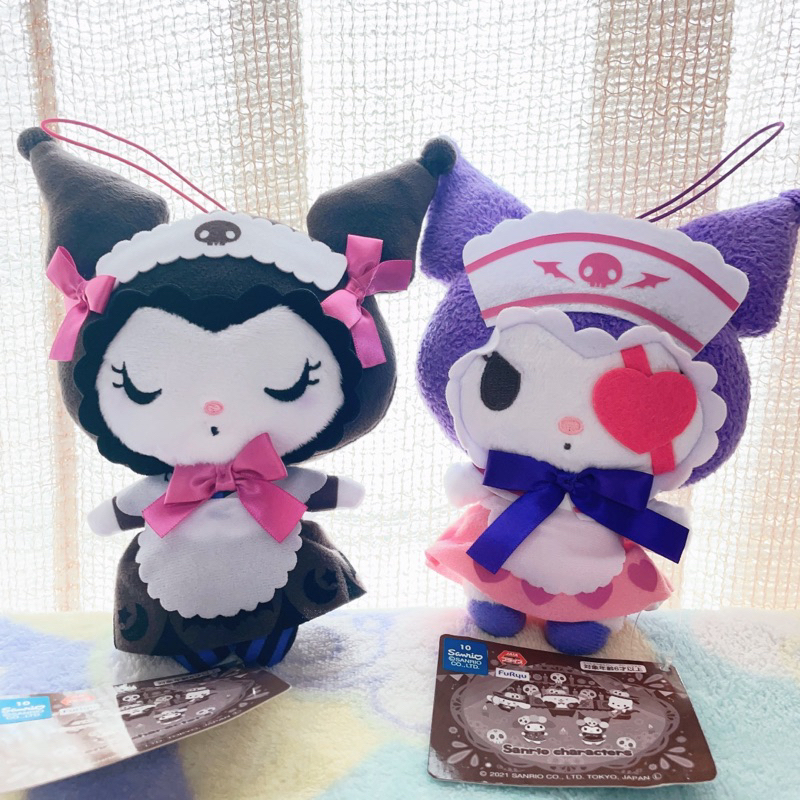 日本景品🇯🇵  三麗鷗 全新正版 現貨 酷洛米 日本宮廷女僕吸血鬼動物松鼠婚紗 景品 娃娃 玩偶 庫洛米 KUROMI