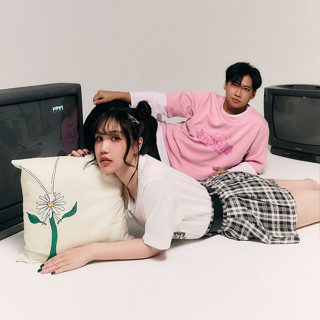 OB嚴選 尼克&Ashly．芬蘭插畫Hihka．可愛小雛菊印花抱枕套 《IH0021》現貨