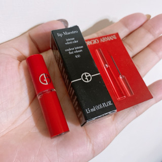 <二手僅試用> Giorgio Armani 奢華絲絨訂製唇萃1.5ml-#400