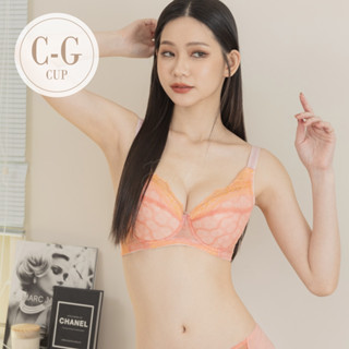 【伊黛爾】蒙布女郎 蕾絲 包覆 內月牙 拉提 活動式水餃襯墊 透氣 吸濕排汗 機能內衣 女內衣(C~G杯)#1222