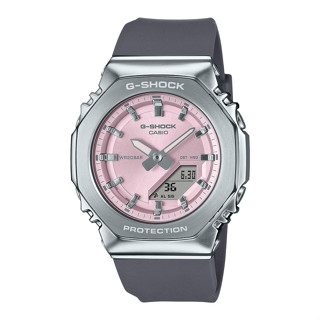 【CASIO】G-SHOCK 女版農家橡樹 金屬錶殼 甜美粉 GM-S2110-4A 臺灣卡西歐公司貨 保固一年