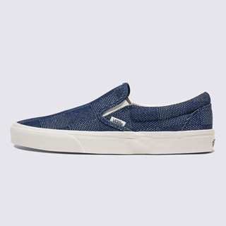 [unclev1966] Vans Classic Slip-on 單寧藍 棋盤格 休閒 懶人鞋 滑板鞋 男女款
