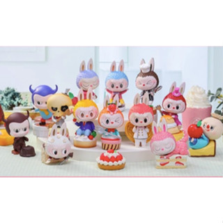 （現貨）泡泡瑪特 POPMART LABUBU 拉布布 精靈甜品 蛋糕捲 義式奶凍 草莓脆餅 泡芙 意式奶凍 芒果派 蝴