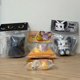 🔥限量🔥台北玩具展 TTF yoyo 黑貓 坐坐taiga yoki raby 眠狐 萬聖節 黑骸 設計師玩具 2024