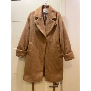 日本品牌 E hyphen world gallery 駝色 棕色 大衣