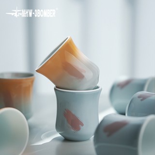 MHW-3BOMBER 轟炸機 x CCC 聯名一抹胭脂 陶瓷品鑑聞香精品手沖咖啡杯