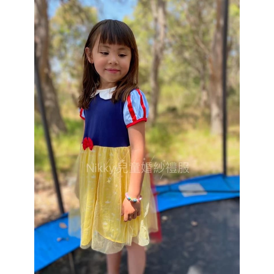 台灣現貨 白雪公主 白雪公主禮服 白雪公主洋裝 小洋裝 連身裙 小禮服