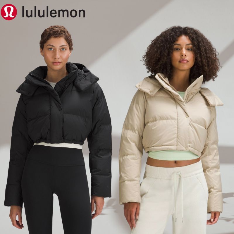 (PSM街頭潮流選)加拿大運動第一品牌 LULULEMON Wunder Puff 3格超短版羽絨外套