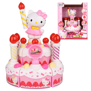 三麗鷗 Sanrio HELLO KITTY-音樂生日蛋糕