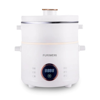 富力森FURIMORI 2L微電腦萬用鍋/電火鍋/蒸煮鍋 露營 外宿 攜帶方便 FU-EH280