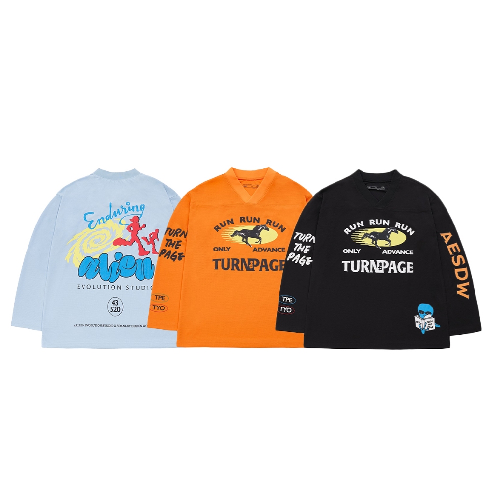 【車庫服飾】AES AESDW RUN RUN RUN LONG SLEEVE JERSEY