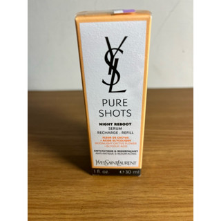 統一時代百貨購入 全新 YSL 聖羅蘭 極效活萃夜光仙人掌超級精華 補充膠囊 30ml（夜皇后精華）