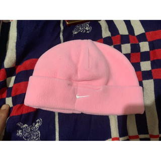 baby kid 未使用 二手 Nike 棉襖 嬰兒 兒童 小小孩 毛帽 保暖帽 cap 約1歲以下