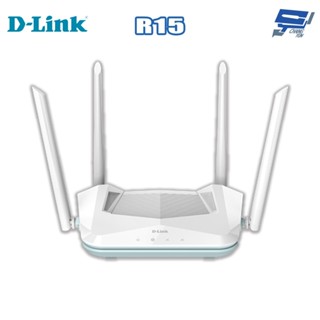 昌運監視器 D-LINK 友訊 R15 AX1500 Wi-Fi 6 雙頻無線路由器