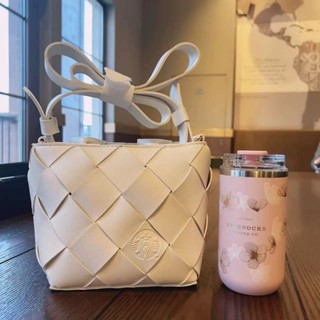 Starbucks官方正品！星巴克杯子2022櫻花355ml不銹鋼隨行杯配包咖啡杯水杯奶茶杯桌面杯