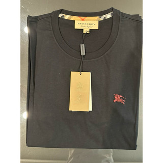 BURBERRY ♦️全新♦️黑色紅標短T（XS號）