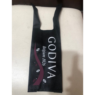 GODIVA環保袋 不織布提袋 咖啡杯袋 飲料提袋