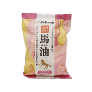 Pelican 馬油潤澤美膚皂 80g【Donki日本唐吉訶德】