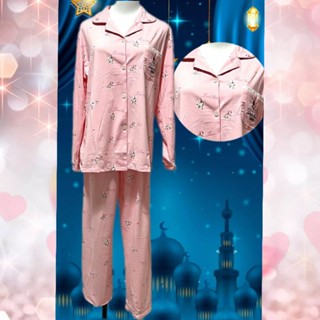 🌷蕾妮塔塔🌷2024秋冬新品/ 全系列精品( 37257 ) 玫瑰園精梳棉長袖成套睡衣