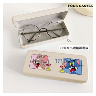 Your Castle 可愛 眼鏡盒 眼鏡收納盒 湯姆貓 傑瑞鼠 loopy 卡比之星