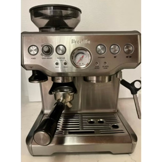 低價轉賣近全新 Breville BES870XL咖啡機 濃縮咖啡 專業咖啡機 半自動 手動 全配 磨豆