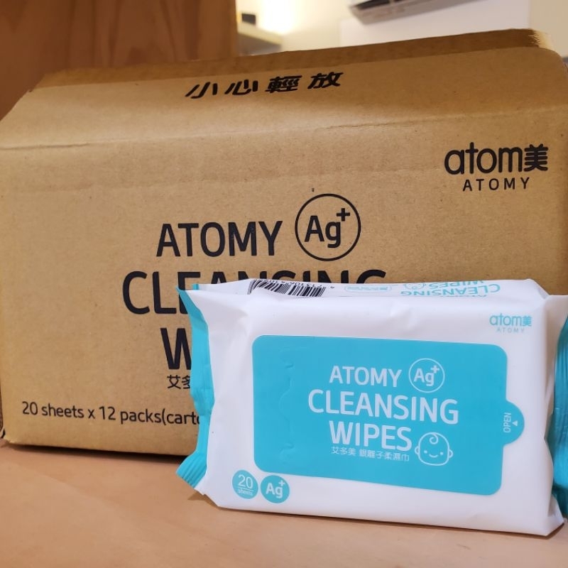 ●現貨● 艾多美 ATOMY 銀離子 純水 加厚 柔濕巾 濕紙巾