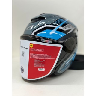 ASTONE DJ14 BQ2 水泥灰藍 半罩式安全帽 亞洲頭型 臺中倉儲安全帽