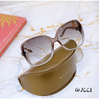 二手旗艦 GUCCI 灰色 鏡框 漸層鏡片 太陽眼鏡 墨鏡(中友店)