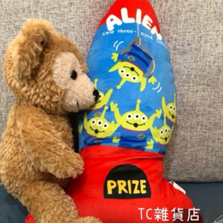TC雜貨店🚀現貨* 超可愛三眼怪火箭抱枕 aline 擺飾 絨毛 玩具總動員 toy story F07
