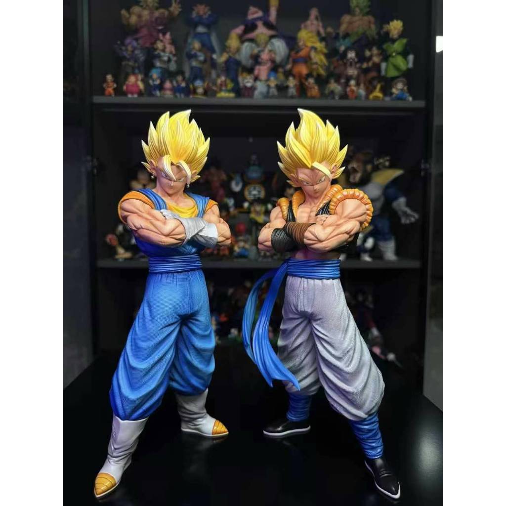 星軌工作室 七龍珠 貝吉特 & 悟吉塔 稚熱gk公仔模型 AB11049