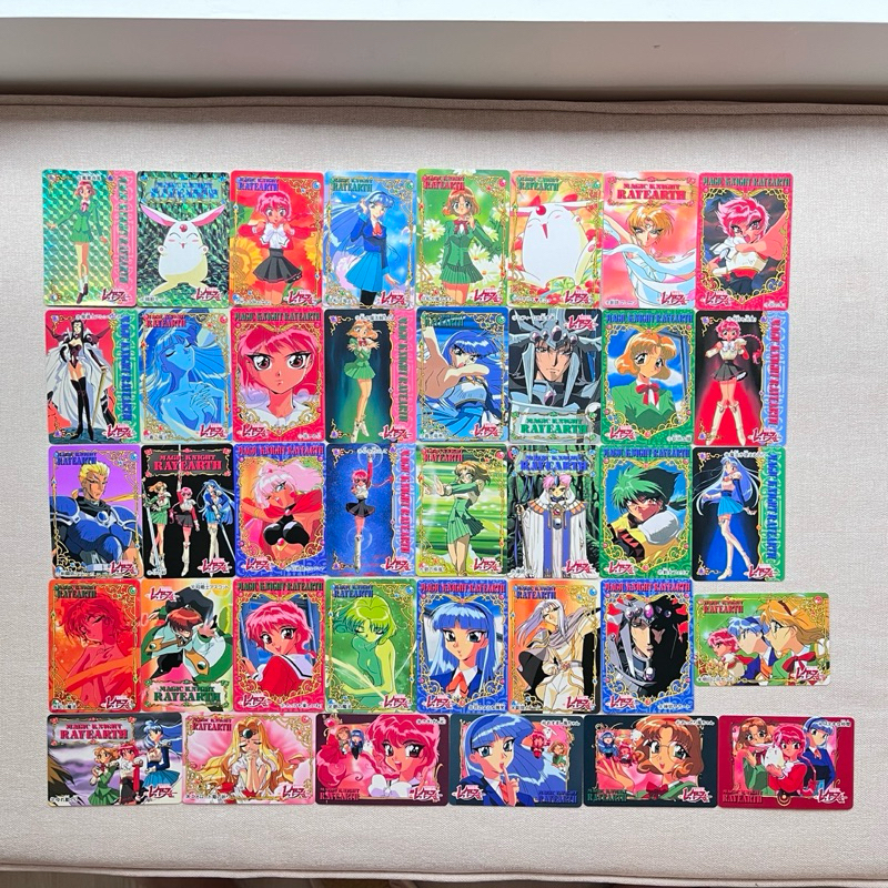 魔法騎士雷阿斯 普卡 閃卡 日版 日本製 魔法騎士 雷阿斯 阿雷斯 卡片 SEGA 美少女戰士