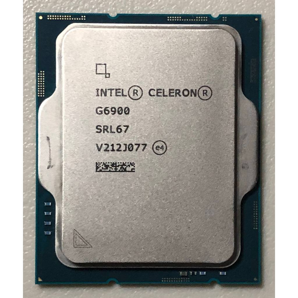 售 Intel 12代CPU G6900 2核2緒 (有內顯-原廠保固-送風扇) LGA1700 #4#5#6