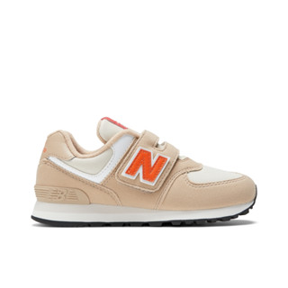 New Balance 童鞋 中性 米橘色 PV574HBO W楦【S.E運動】