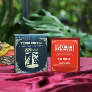 TRIBO COFFEE 哥倫比亞 金迪歐 樹莓杯杯 莓果厭氧日曬 │淺中焙 (濾掛式咖啡 5入; 10入盒裝)