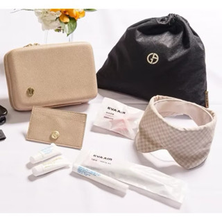 ❤️正品現貨❤️長榮航空過夜旅行盥洗包/giorgio armani/overnight/硬殼包迷你行李箱皇璽商務艙