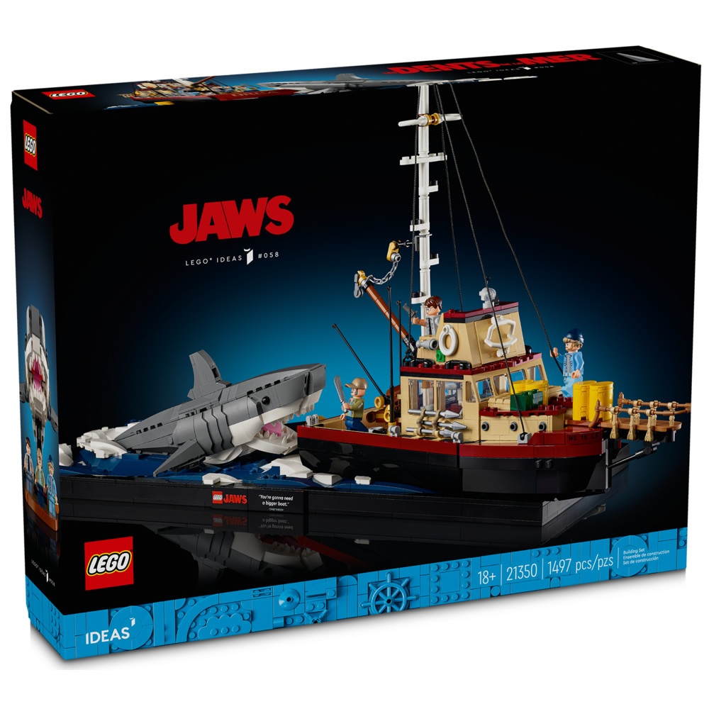 LEGO樂高 21350 IDEAS系列 大白鯊