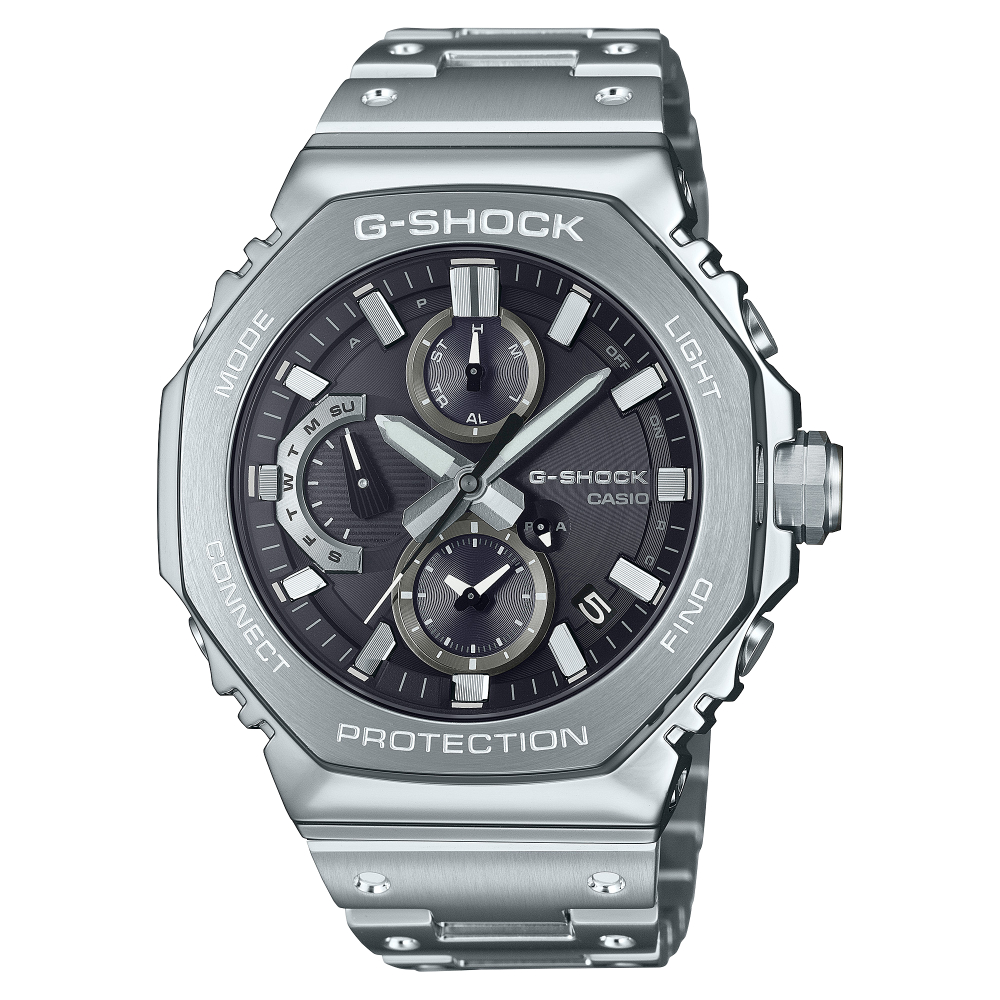 G-SHOCK / GMC-B2100D-1A /卡西歐CASIO [官方直營] 八角形設計全金屬錶