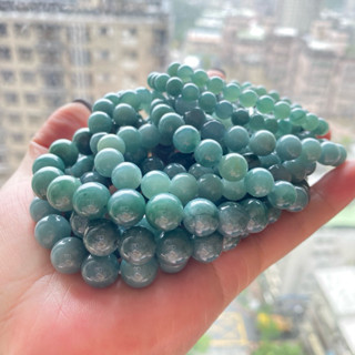 🧚‍♀️旺小妞🧚‍♀️天然A貨翡翠 危地馬拉入門款藍水翡翠手串 性價比藍水翡翠