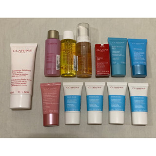 *全新未開封* 短效商品出清 克蘭詩 CLARINS 試用小樣（防禦UV水凝乳/賽車眼霜/化妝水/精華水/潔顏）