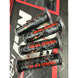 MALOSSI 2024 新版 無孔 機車握把 120 馬路西 握把 把手 果凍握把 矽膠 握把