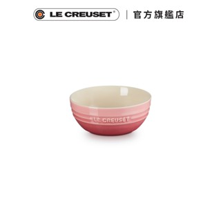 LE CREUSET 瓷器韓式湯碗14cm (薔薇粉)