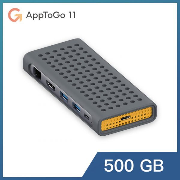 AppToGo 11 500G  Apple M1~M4用 Ｍac專用外接式Windows系統 雙系統硬碟 外接系統碟