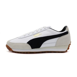 Puma Easy Rider Mixm 黑白 皮革 復古 休閒鞋 男女款 B5673【新竹皇家39902501】