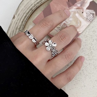 韓系 心花朵朵-兩件組 戒指 開口可調整 臺灣當天出貨 尾戒飾品 戒指女 金戒指 情侶戒指 閨蜜 手飾 食指戒 F723